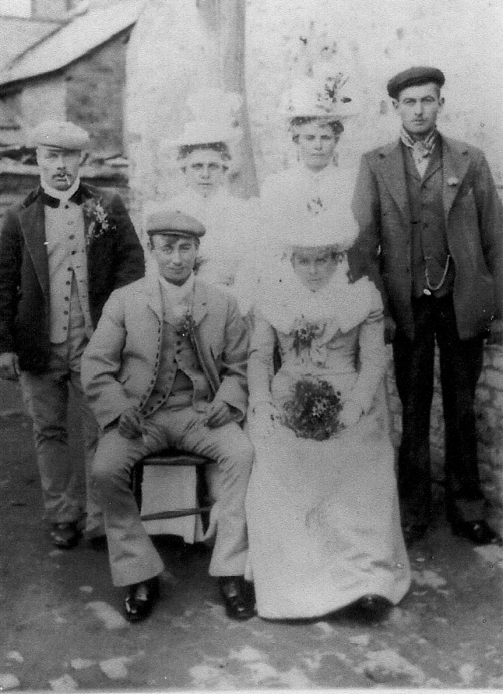 William Turner Elizabeth Hughes Wedding Photo 19000805