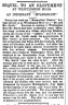 William Pollendine b1863 Elizabeth Parker Derbyshire Courier 18890511