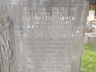 Elizabeth Turner William Turner Sarah Fogden Headstone New Brentford Cemetery